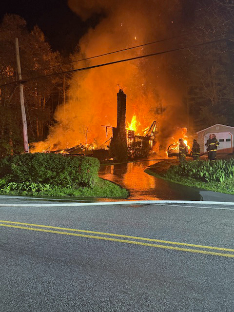 Plunketts Creek Fire