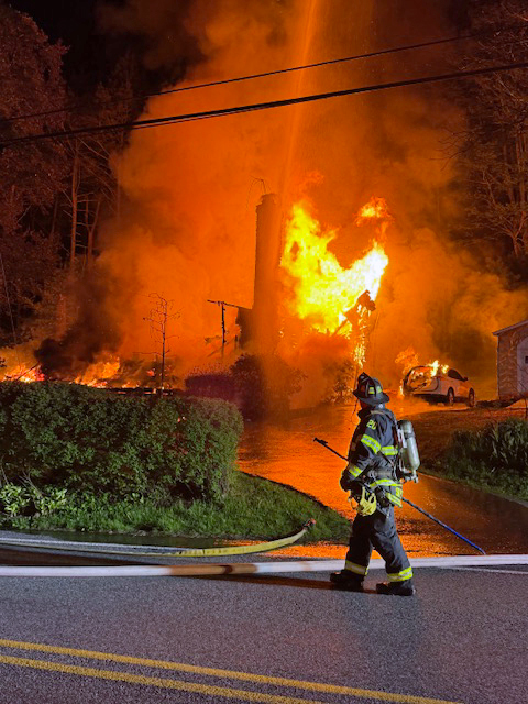 Plunketts Creek Fire