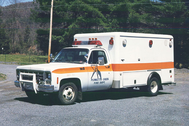 Ambulance 25 - 1978 Chevy Grumman (retired)